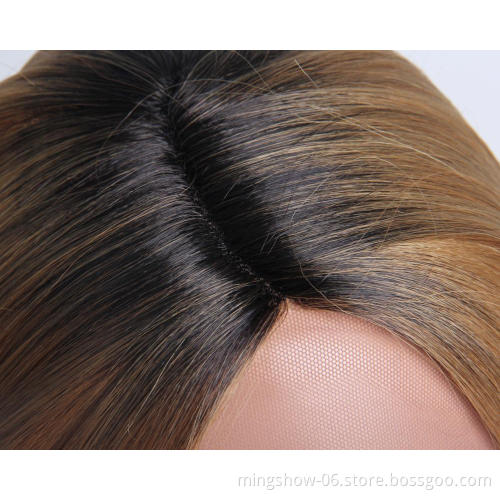 Cheap short synthetic wig, lace front synthetic wig heat resistant